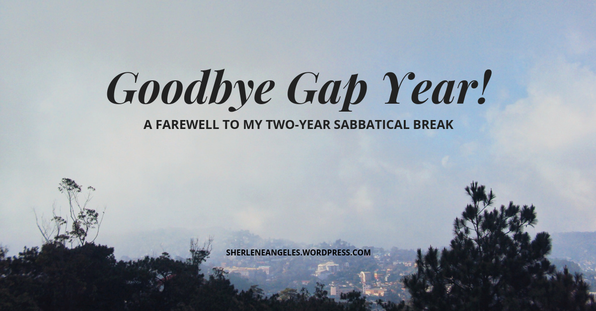 Goodbye Gap Year